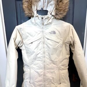 The North Face Women's Cream Parka Jacket